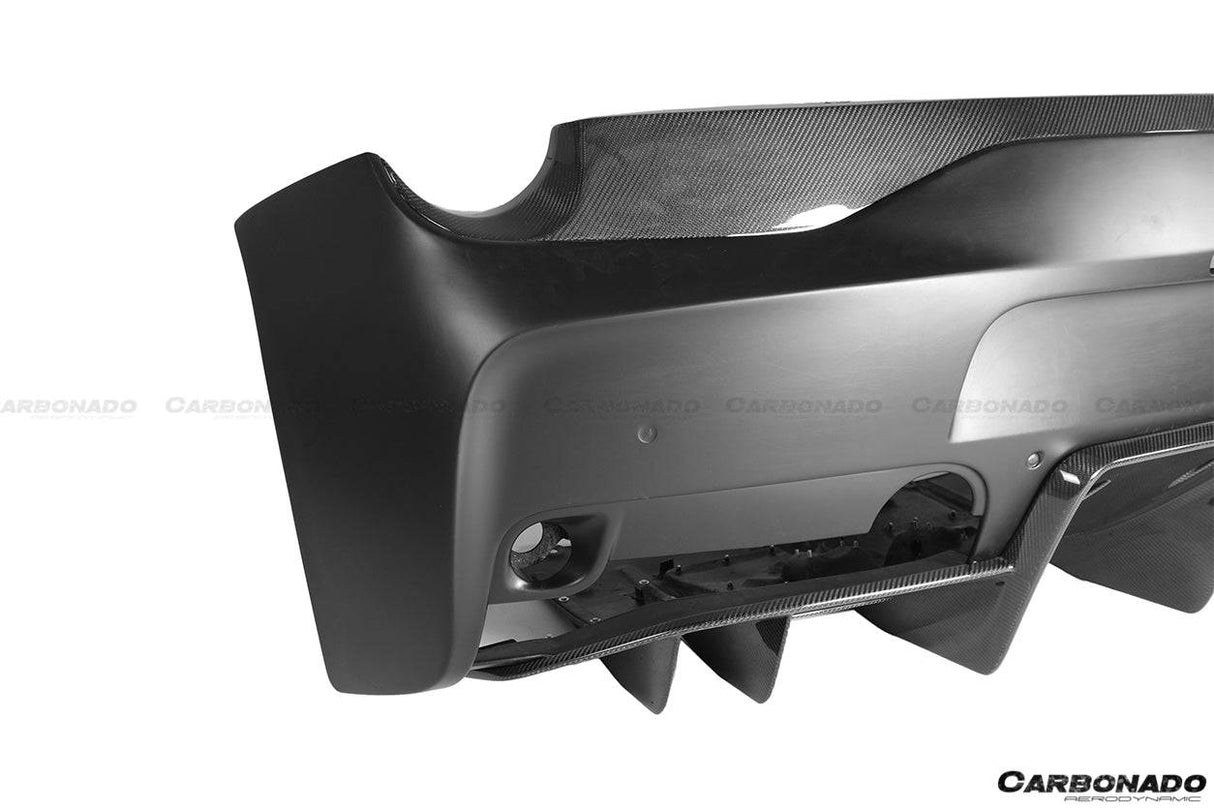 2010-2015 Ferrari Carbon Fiber Rear Bumper With Diffuser Carbonado (Speciale) Fits: 458 Italia and Spider, 458 Speciale