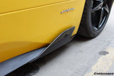 2010-2015 Ferrari 458 Carbon Fiber Side Skirts Canards Carbonado (Speciale) Fits: 458 Italia and Spider