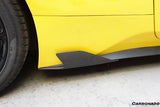 2010-2015 Ferrari 458 Carbon Fiber Side Skirts Canards Carbonado (Speciale) Fits: 458 Italia and Spider