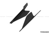 2010-2015 Ferrari 458 Carbon Fiber Side Skirts Canards Carbonado (Speciale) Fits: 458 Italia and Spider