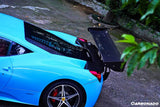 2010-2015 Ferrari Carbon Fiber Trunk Wing Spoiler Carbonado (SVR) Fits: 458 Italia and Spider