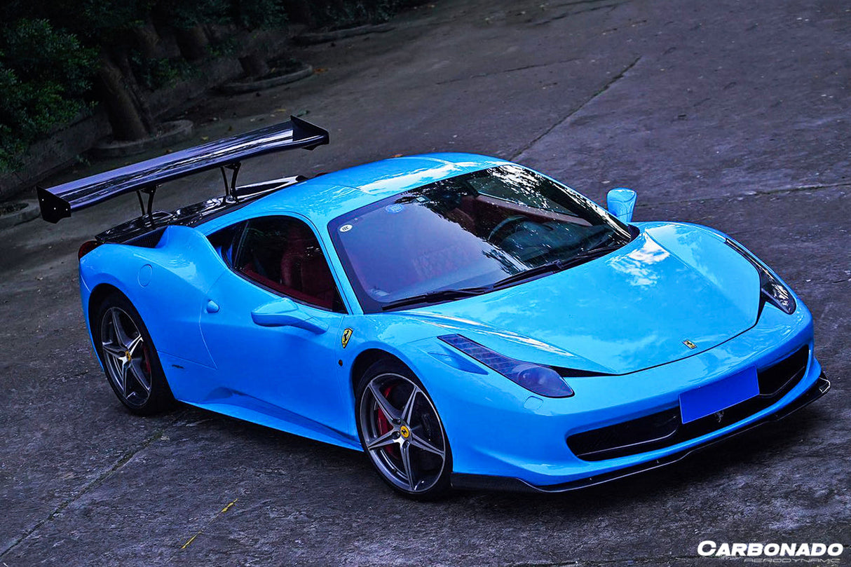 2010-2015 Ferrari Carbon Fiber Trunk Wing Spoiler Carbonado (SVR) Fits: 458 Italia and Spider