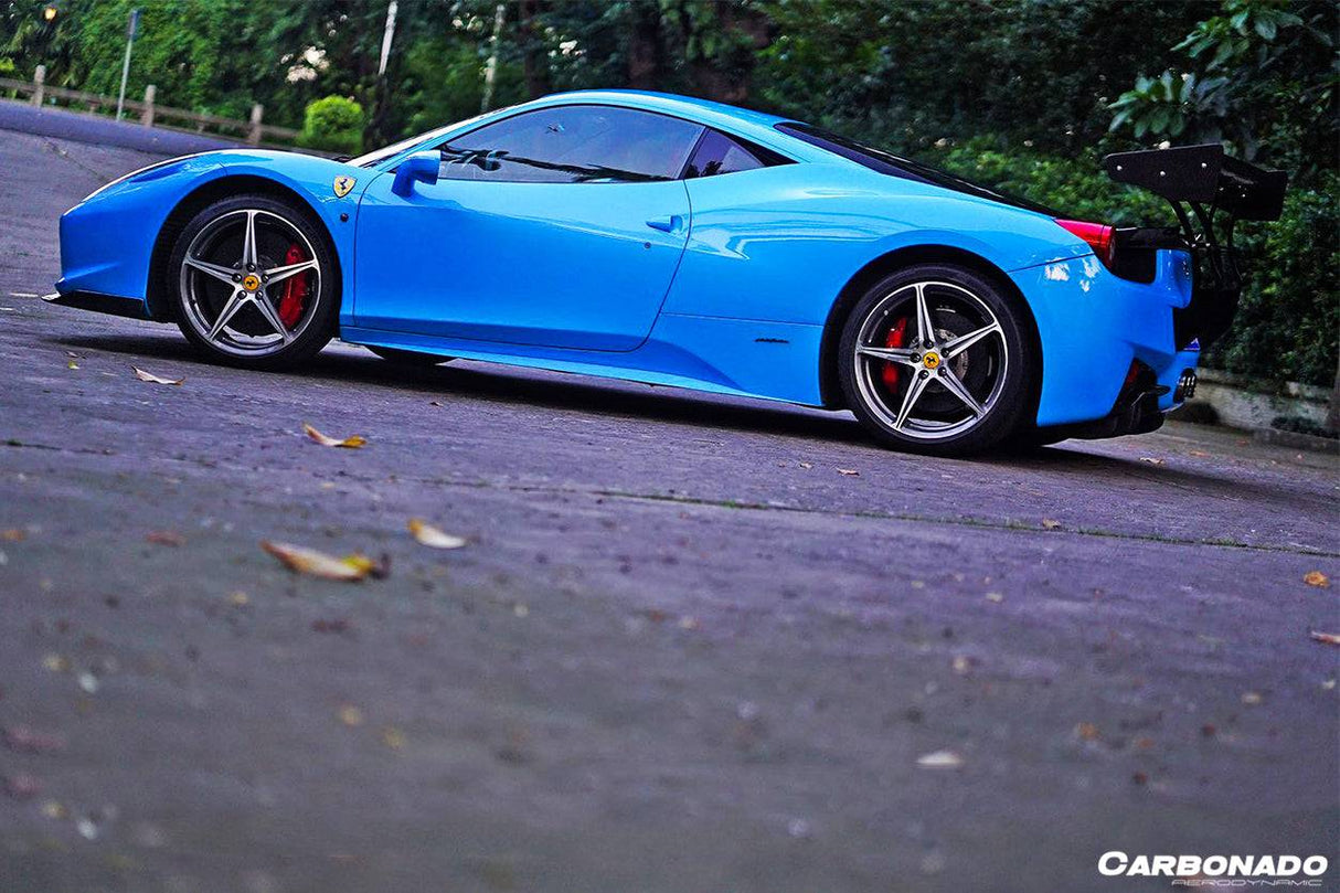 2010-2015 Ferrari Carbon Fiber Trunk Wing Spoiler Carbonado (SVR) Fits: 458 Italia and Spider