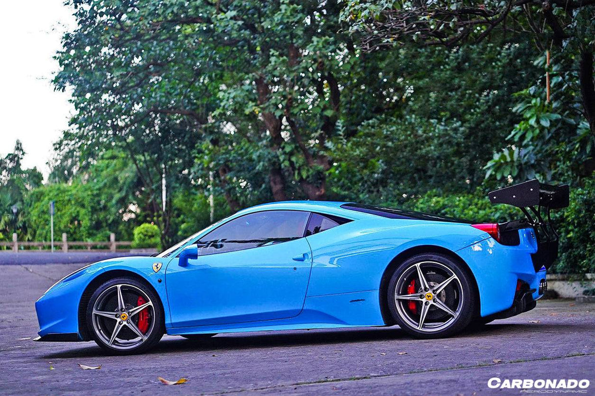2010-2015 Ferrari Carbon Fiber Trunk Wing Spoiler Carbonado (SVR) Fits: 458 Italia and Spider