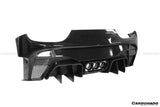 2010-2015 Ferrari Carbon Fiber Rear Bumper with Tips Carbonado (VRS) Fits: 458 Italia and Spider
