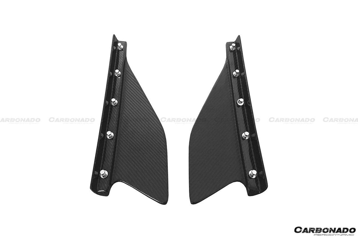 2010-2015 Ferrari 458 Speciale OE Style Carbon Fiber Side Skirt Canard