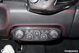 2010-2015 Ferrari Carbon Fiber Control Panel Cover Carbonado (OE) Fits: 458 Italia and Spider