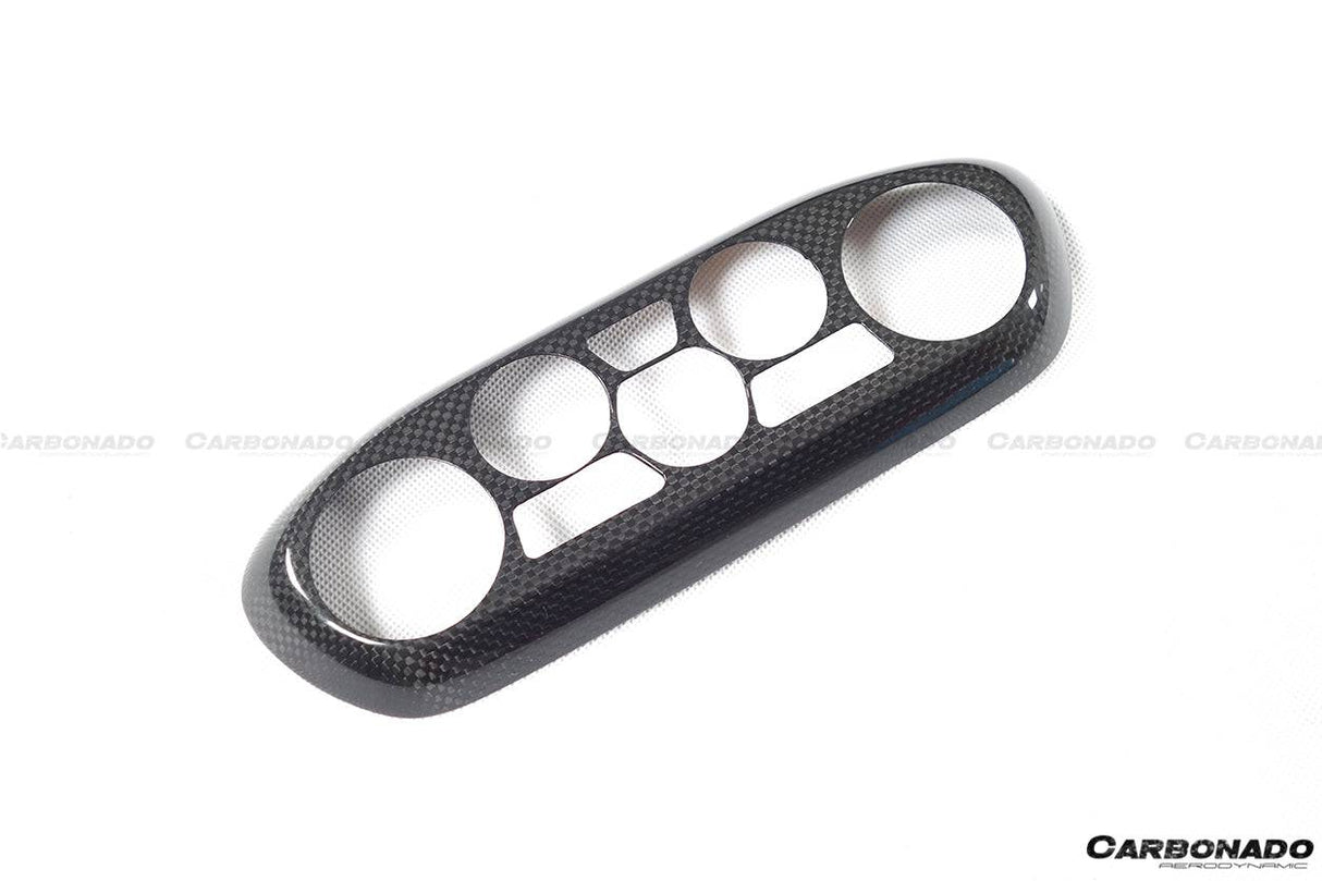 2010-2015 Ferrari Carbon Fiber Control Panel Cover Carbonado (OE) Fits: 458 Italia and Spider