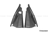 2010-2015 Ferrari Style DRY Carbon Fiber Engine Bay Panels Carbonado (OE) Fits: 458 Italia and Spider, 458 Speciale