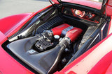 2010-2015 Ferrari Style DRY Carbon Fiber Engine Bay Panels Carbonado (OE) Fits: 458 Italia and Spider, 458 Speciale