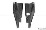 2010-2015 Ferrari Style DRY Carbon Fiber Engine Bay Panels Carbonado (OE) Fits: 458 Italia and Spider, 458 Speciale