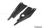 2010-2015 Ferrari Style DRY Carbon Fiber Engine Bay Panels Carbonado (OE) Fits: 458 Italia and Spider, 458 Speciale