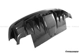 2010-2015 Ferrari Carbon Fiber Rear Bumper with Tips Carbonado (VRS) Fits: 458 Italia and Spider