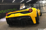2010-2015 Ferrari Carbon Fiber Rear Bumper with Tips Carbonado (VRS) Fits: 458 Italia and Spider