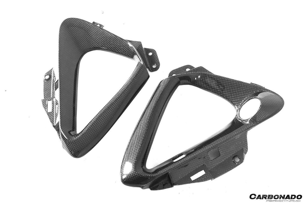 2017-2026 Ferrari 812 Autoclave Carbon Fiber Door Handle Interior Carbonado (OE) Fits: Superfast GTS