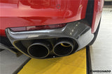 2017-2026 Ferrari 812 Superfast GTS OEM Style Dry Carbon Fiber Rear Side Diffuser