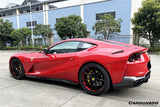 2017-2026 Ferrari 812 Superfast GTS OEM Style Dry Carbon Fiber Rear Side Diffuser