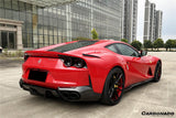 2017-2026 Ferrari 812 Superfast GTS OEM Style Dry Carbon Fiber Rear Side Diffuser