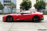 2017-2026 Ferrari 812 Superfast GTS OEM Style Dry Carbon Fiber Side Skirts