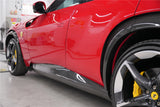 2023-UP Ferrari Purosangue FUV Type F175 OEM Style Dry Carbon Fiber Fender Flare