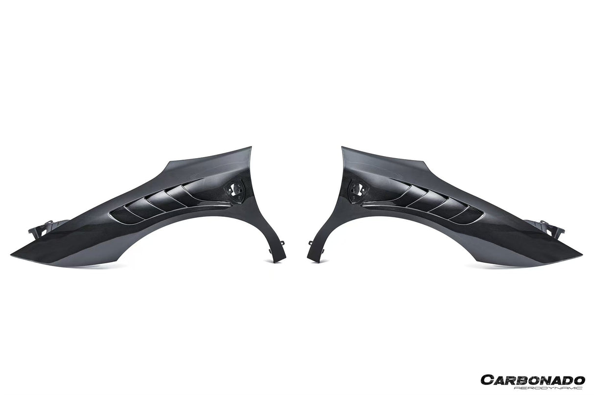 2020-UP Ferrari SF90 Stradale NTC Style Dry Carbon Fiber Fender