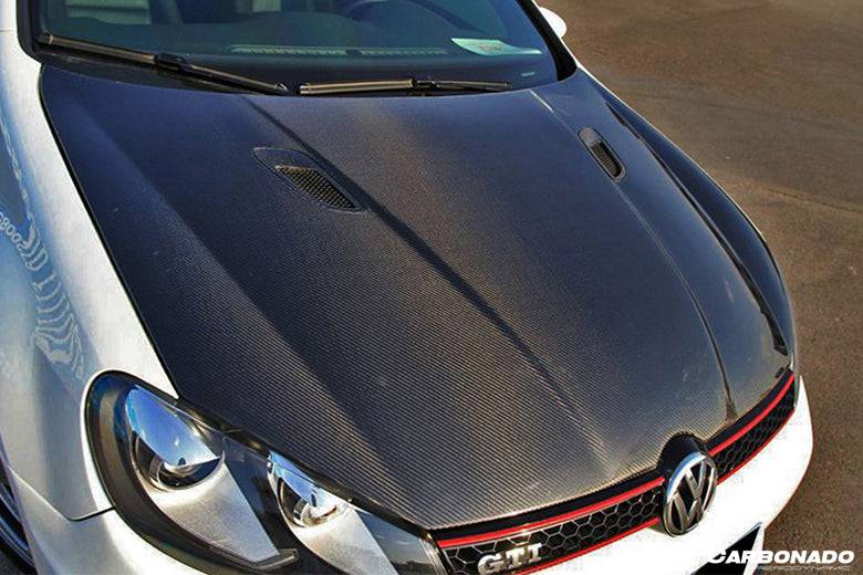 2010-2013 Volkswagen Golf 6 R20 GTI Rz Style Hood