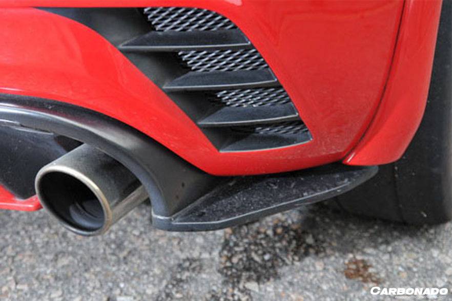 2010-2013 Volkswagen Golf 6 R20 GTI Rz Style Rear Bmper (Dual Exhaust)