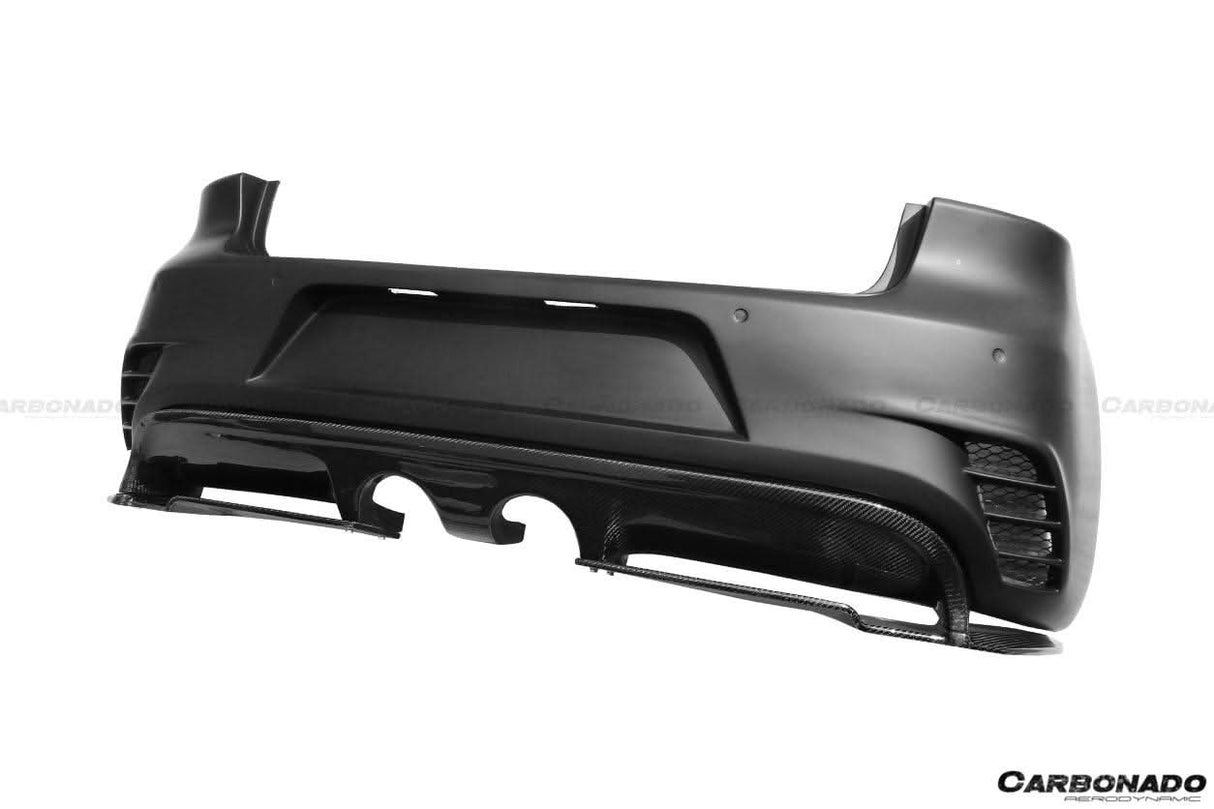 2010-2013 Volkswagen Golf 6 R20 GTI Rz Style Rear Bmper (Mid Exhaust)