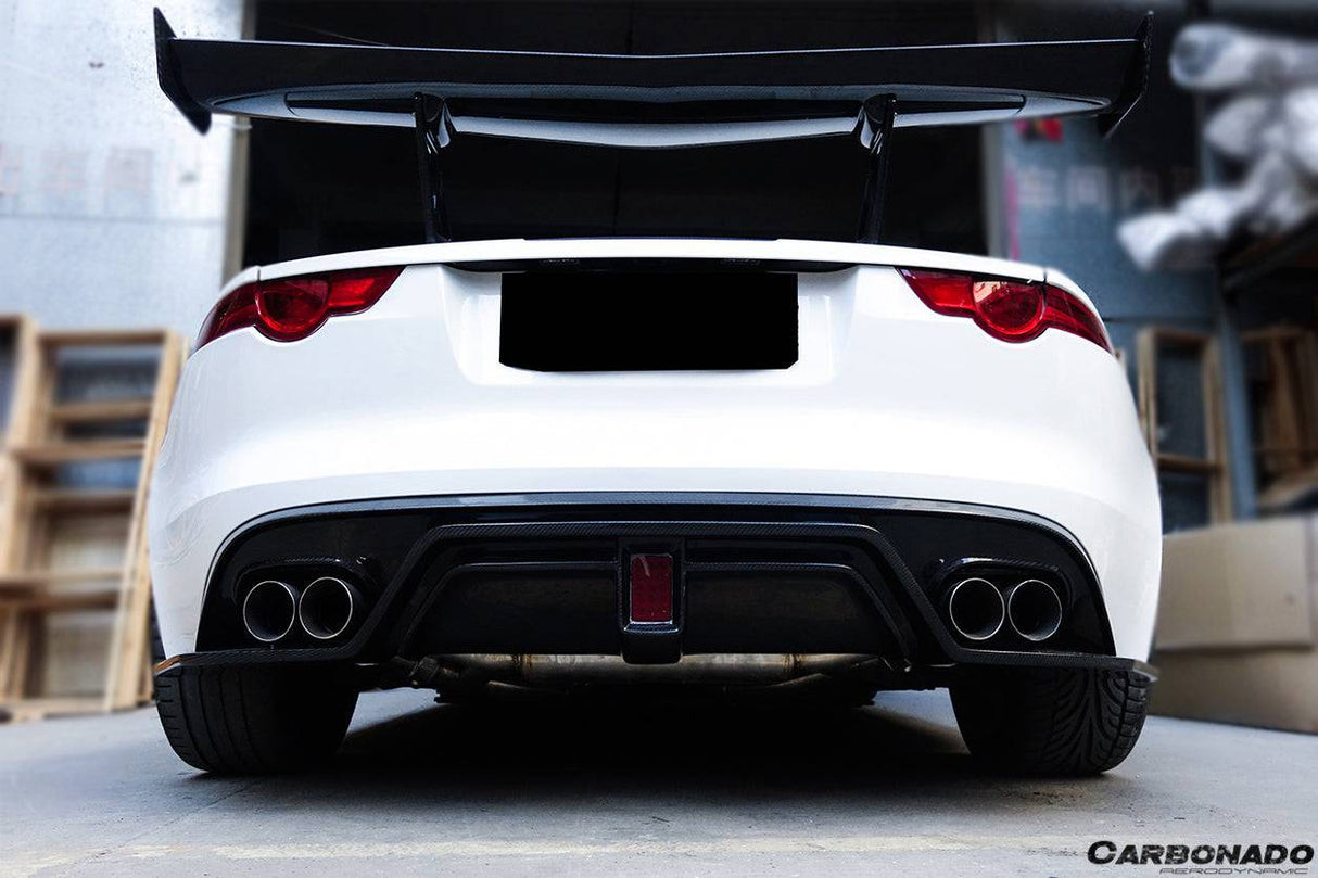2013-2017 Jaguar F-Type Coupe & Convertible BS Style Rear Diffuser