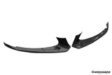 2021-2024 Lotus Emira NYO MNK Style Dry Carbon Fiber Front Bumper Side Splitter