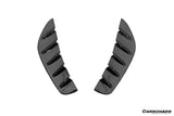 2021-2024 Lotus Emira NYO MNK Style Dry Carbon Fiber Front Bumper Vent Trims