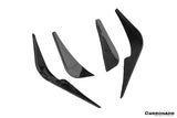 2021-2024 Lotus Emira NYO MNK Style Dry Carbon Fiber Front Bumper canards