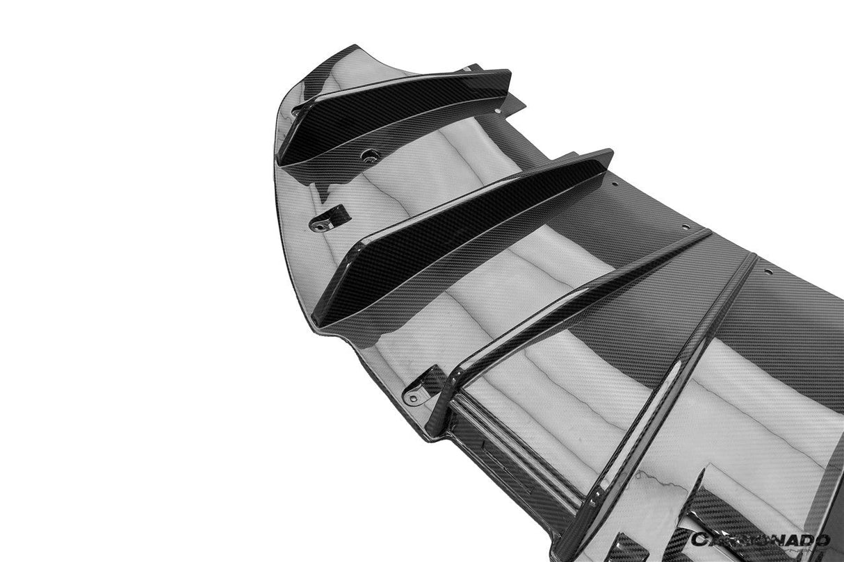 2021-2024 Lotus Emira NYO MNK Style Dry Carbon Fiber Rear Diffuser Lip