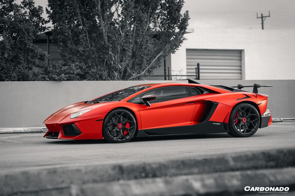 2011-2021 Lamborghini Aventador LP700 LP740 LP750 Coupe Roadster SVJ Style Part DRY Carbon Fiber Aero Full Kit