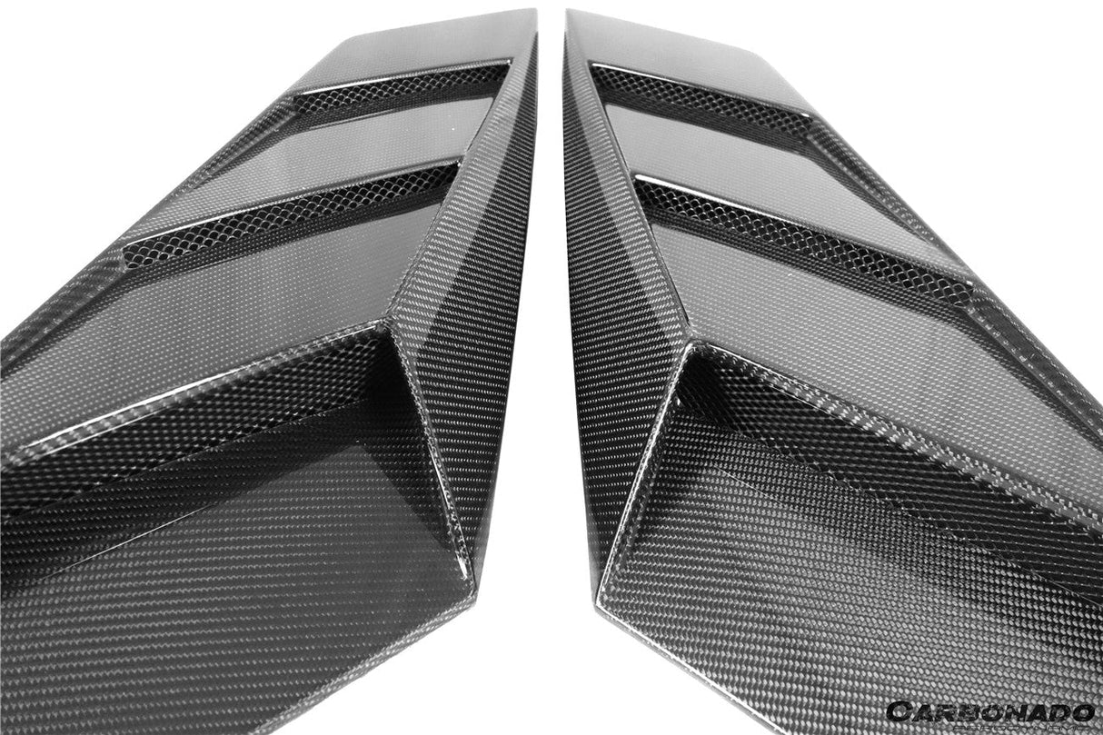 2011-2016 Lamborghini Aventador LP700 LP720 LP750 Coupe and Roadster CA Style Rear Side Scoops