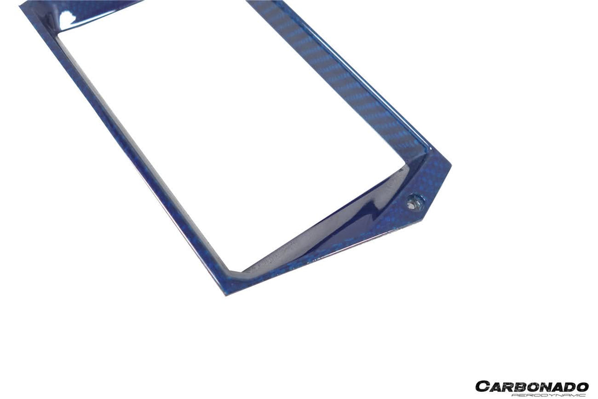 2011-2016 Lamborghini Aventador LP700 LP720 LP750 SV OE Style Carbon Fiber Navigation Screen Inner Trim (1PCS)
