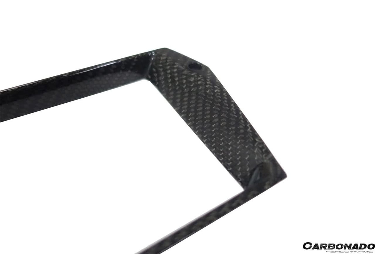 2011-2016 Lamborghini Aventador LP700 LP720 LP750 SV OE Style Carbon Fiber Navigation Screen Inner Trim (1PCS)