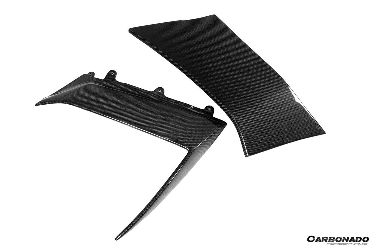 2011-2016 Lamborghini Aventador LP700 Coupe BKSS Style Carbon Fiber Quarter Panel Fender Vents