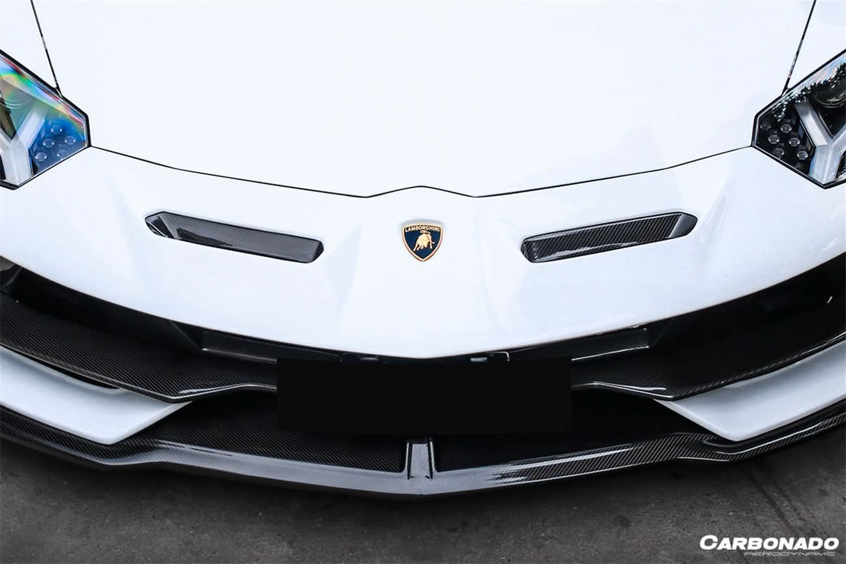 2011-2021 Lamborghini Aventador LP700 LP740 LP750 SVJ Coupe & Roadster SVJ Style Part DRY Carbon Fiber Aero Full Kit