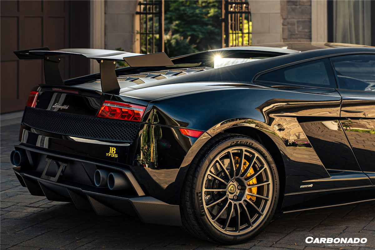 2004-2014 Lamborghini Gallardo Trunk Spoiler Carbonado (STO) Fits: LP550, LP560, LP570