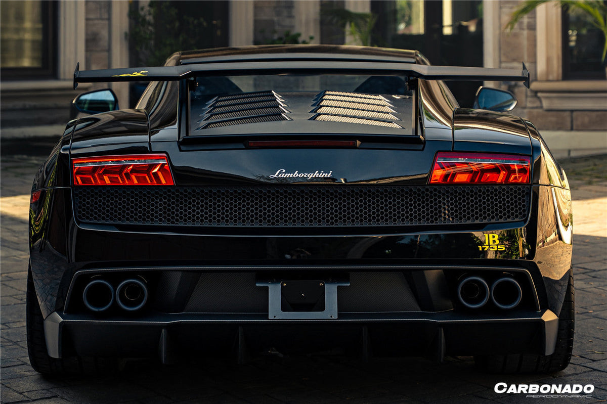 2004-2014 Lamborghini Gallardo Trunk Spoiler Carbonado (STO) Fits: LP550, LP560, LP570