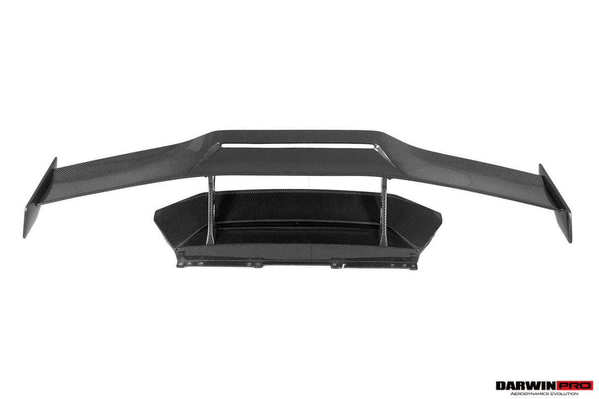 2015-2025 Lamborghini Huracan Autoclave Carbon Fiber Trunk Spoiler Wing With Base DarwinPRO (OD) Fits LP610, LP580, EVO, Tecnica