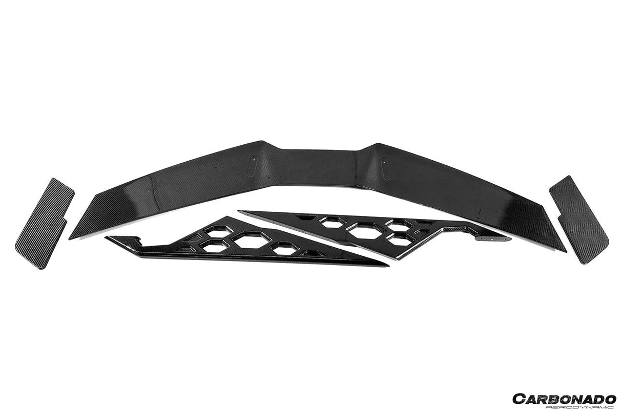 2024-UP Lamborghini Revuelto BKII Style Autoclave Carbon Fiber Trunk Wing Spoiler