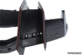 2024-UP Lamborghini Revuelto BK Style Autoclave Carbon Fiber Rear Diffuser with Canards