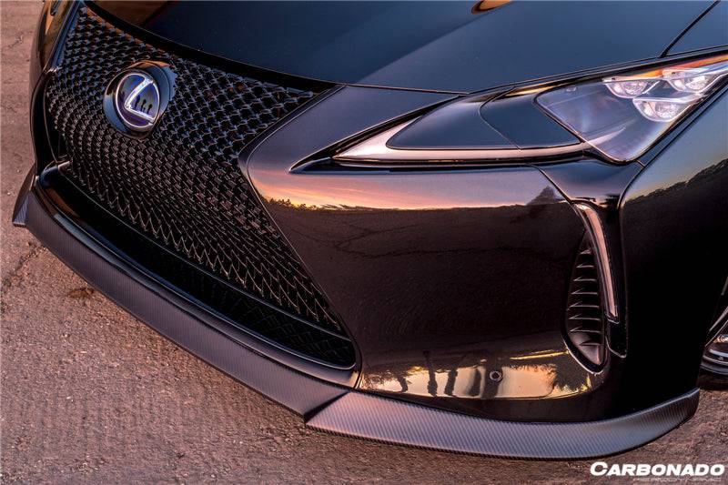 2017-2021 Lexus LC500 LC500H V-LC VRS Style Carbon Fiber Front Lip