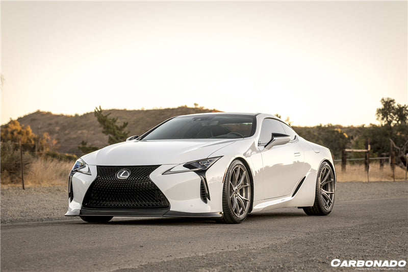 2017-2021 Lexus LC500 LC500H V-LC VRS Style Carbon Fiber Front Lip