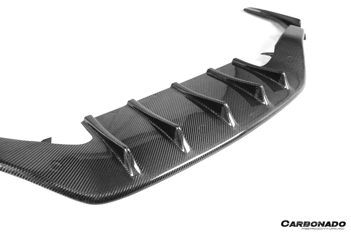 2015-2018 Lexus RC F LX Style Carbon Fiber Rear Diffuser