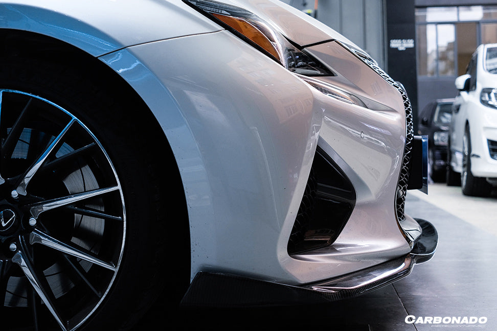 2015-2018 Lexus RC F AG Style Carbon Fiber Front Lip