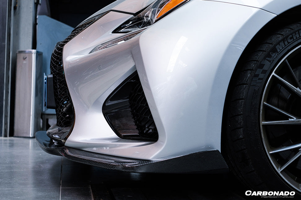 2015-2018 Lexus RC F AG Style Carbon Fiber Front Lip