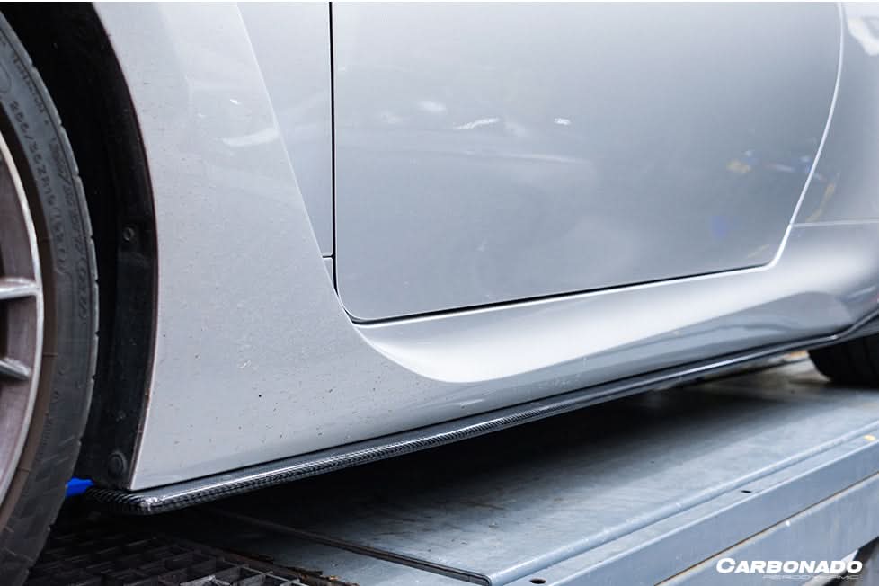 2015-2018 Lexus RC F LX Style Carbon Fiber Side Skirts